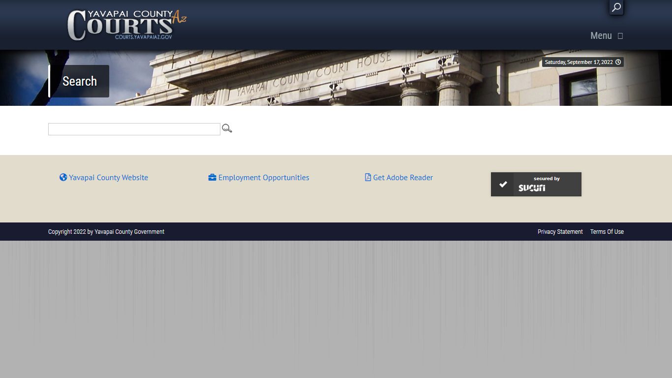 Search - Welcome to Yavapai County Courts' Official Website